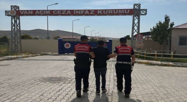 Van’da cezaevi firarisini jandarma ekipleri yakaladı