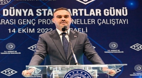 Bakan Kacır, ”Dünya Standartlar Günü” çalıştayında konuştu: