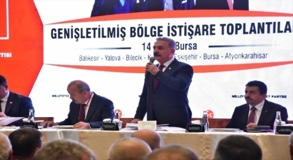 MHP Genel Sekreteri Büyükataman, Genişletilmiş Bölge İstişare Toplantısı’nda konuştu: