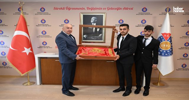 57. Piyade Alayı Sancağı Kahramanmaraş Sütçü İmam Üniversitesi'nde!