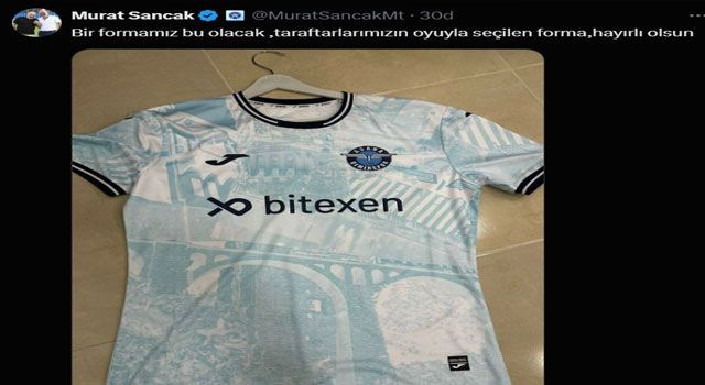 Adana Demirspor’un Yeni Sezon Forması Tanıtıldı