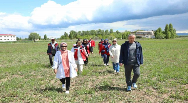 Ağrıda 19 Mayıs Ruhuyla 19 Kilometre Doğada Yürüyorum etkinliği düzenlendi