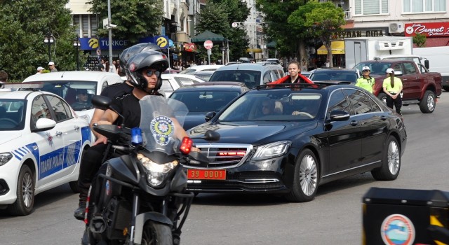 Avrupa şampiyonu memleketi Kırklarelinde coşkuyla karşılandı