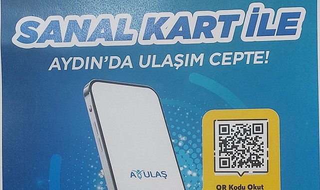 Aydın Büyükşehir Belediyesi'nden ulaşımda yeni dönem: sanal kart ile ulaşım cepte.