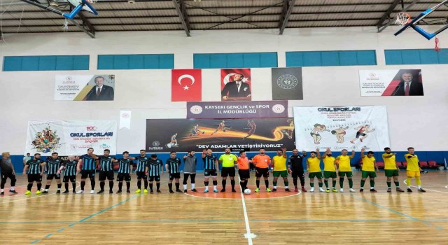 B2-B3 Futsal 1. Lig 2. Etap maçları Kayseride oynanıyor