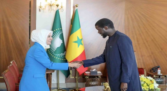 Bakan Göktaş, Senegal Devlet Başkanı Faye ile görüştü