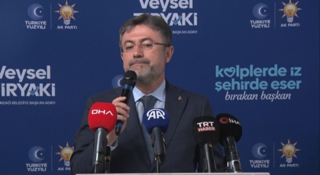 Bakan Yumaklı: AK Parti gelecek nesiller için çalışmıştır”