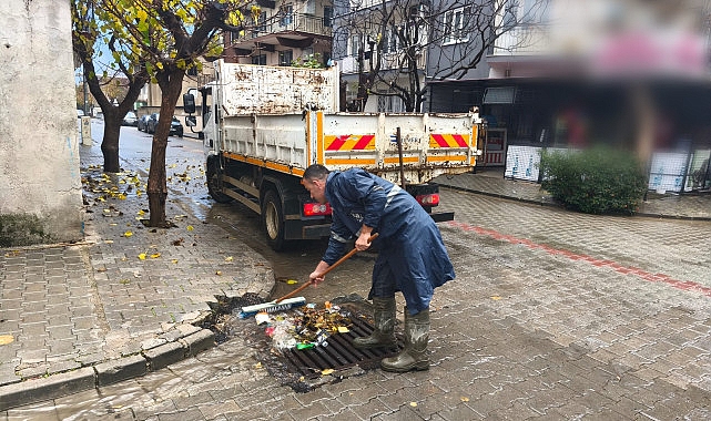 Aydın'da Ekipler Yağışa Karşı Teyakkuzda!