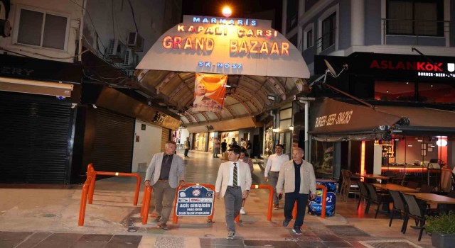 Başkan Ünlüden gece denetimi