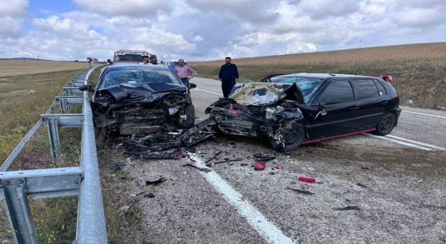 Bayburtta trafik kazası: 5 yaralı