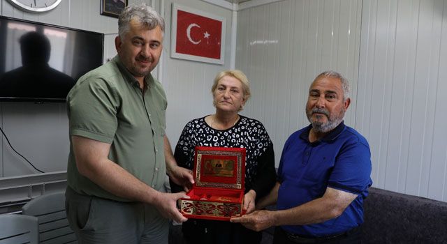 Bayram Öncesinde Şehit Ailelerine Moral Ziyareti