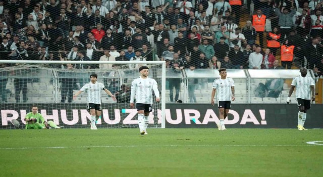 Beşiktaşın galibiyet hasreti 5 maça çıktı