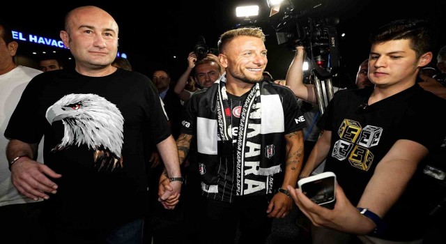 Beşiktaşın yeni transferi Immobile İstanbulda