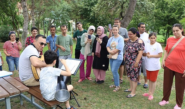 Büyükşehir'den özel bireylere kamp etkinliği