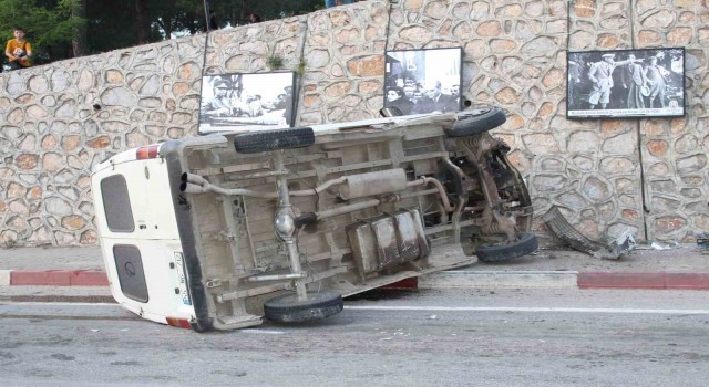 Çanda trafik kazası: 1 yaralı