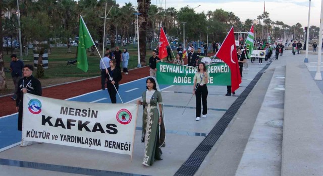 Çerkes Sürgününde hayatını kaybedenler için yürüdüler