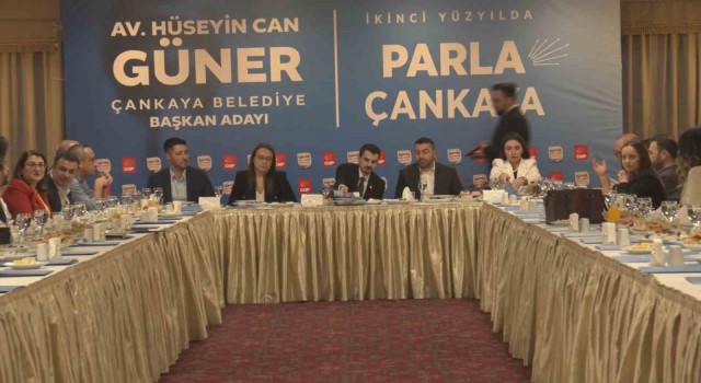 CHP Çankaya Belediye Başkan Adayı Günerden ‘İkinci Yüzyılın Çankaya Projeleri