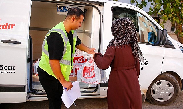 Çocuklar 'Halk Süt'le büyümeye devam ediyor