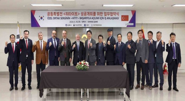 Çorum Belediyesi ile Gimhae belediye arasında iki işbirliği protokolü imzalandı