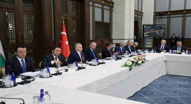 Cumhurbaşkanı Erdoğan: Özbekistan ile hedef 5 milyar dolar ticaret”