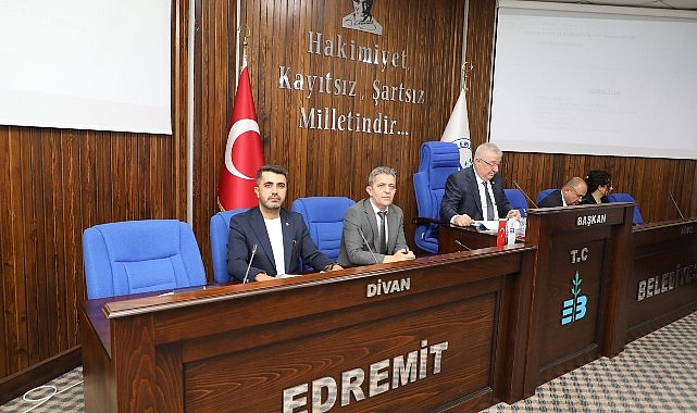 Edremit Belediyesi'nin 2025 Yılı Bütçesi onaylandı