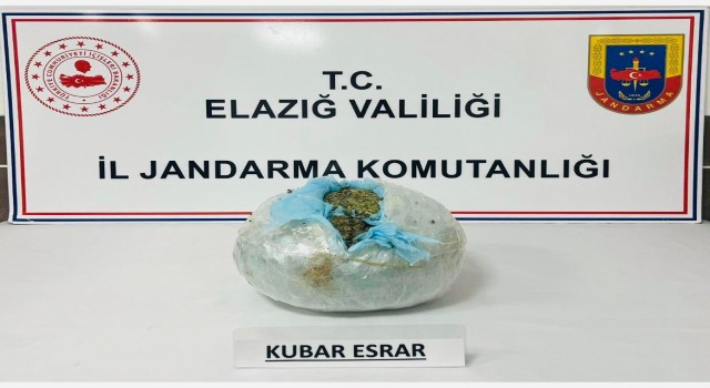 Elazığda uyuşturucuya geçit yok: 1 tutuklama