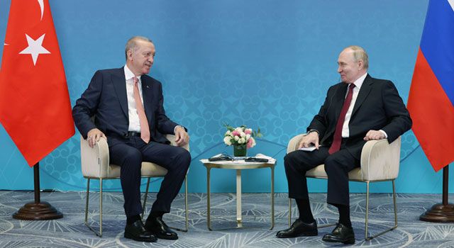 Erdoğan ve Putin Astana’da Bir Araya Geldi