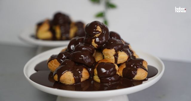 Ev Yapımı Tam Ölçülü Profiterol Tarifi! Profiterol Nasıl Yapılır?