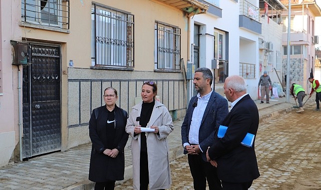 Türkmen Mahallesi'nde Kilit Parke Taşı Çalışmaları Devam Ediyor