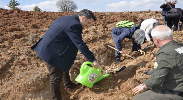 Fidanlar gelecek nesillere yaşlıların hatırasını yaşatacak