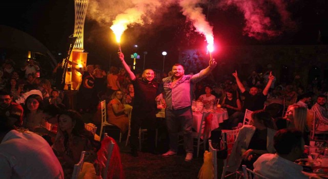 Galatasaray sevdalıları Aydında şampiyonluk için bir araya geldi