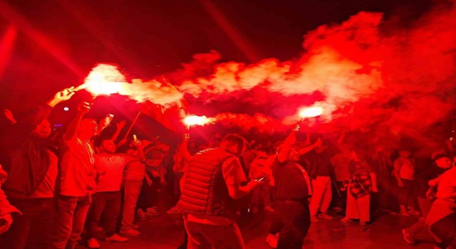 Galatasarayın şampiyonluğu Çankırıda coşkuyla kutlandı