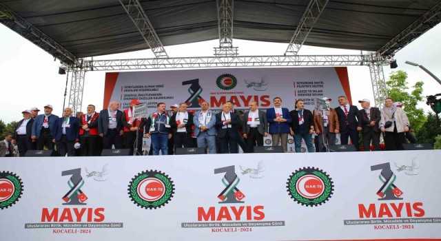 Hak-İş Genel Başkanı Arslan: 1 Mayıs, işçi iradesinin ve insan olma onurunun yükseldiği gündür