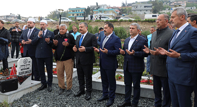 Hatay’da Deprem Şehitliği Ziyareti