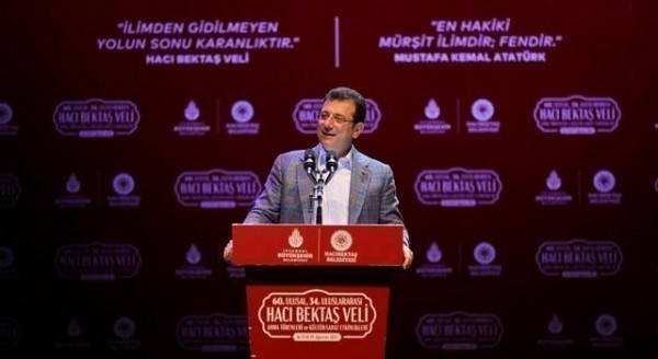 İmamoğlu,  “Eğer çalışıyorsak hakkını veriyorsak onun yolunda yürüyoruz demektir