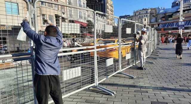 İstanbul Valiliği tarafından yarın Taksimde düzenlenmek istenen yürüyüş için önlemler alındı