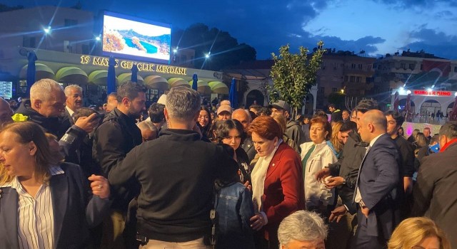 İYİ Parti Genel Başkanı Akşener, Marmariste iftar programına katıldı