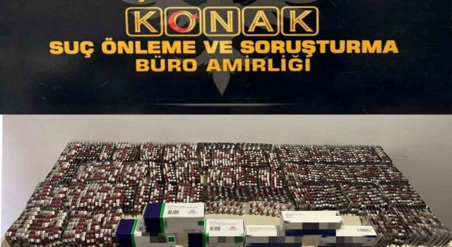 İzmirde 2 adrese uyuşturucu baskını: 4 tacir gözaltında