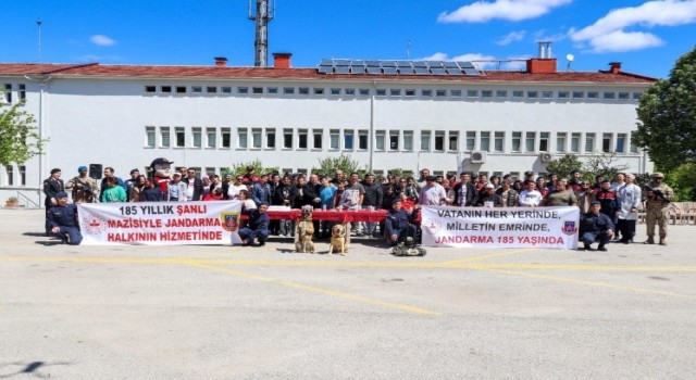 Jandarmanın kuruluşunun 185inci yıl dönümü renkli etkinliklerle kutlandı