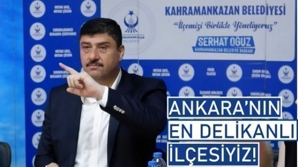 Kahramankazan Belediye Başkanı Serhat Oğuz: Ankara'nın en delikanlı ilçesiyiz...