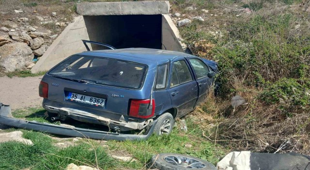 Kanala düşen otomobilin sürücüsü hayatını kaybetti