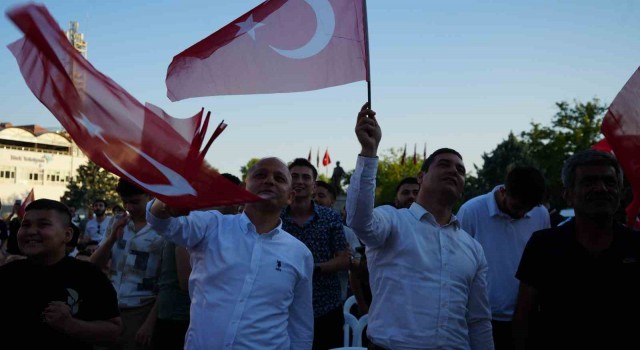 Kırıkkalede milli maç heyecanı: Coşku doruğa çıktı