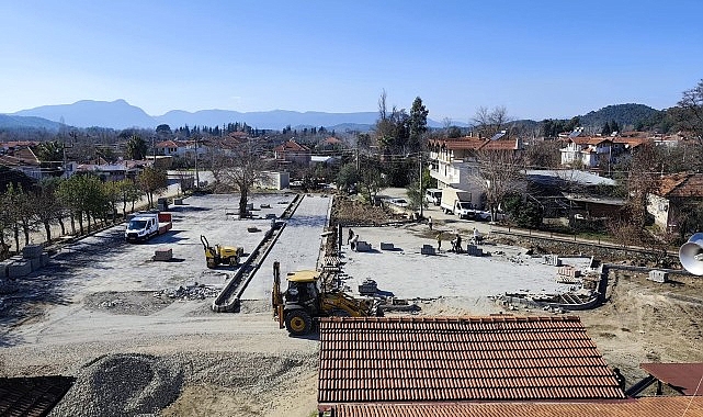 Köyceğiz'de Yeni Pazar Alanı ve Yeşil Alan Projesi