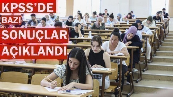 KPSS Sınavı İle Kamu Kurum Ve Kuruluşlarına Girenlerin Bir Kısmı Açıklandı