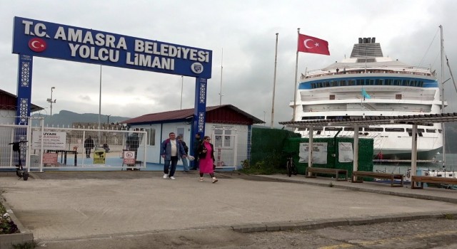 Kruvaziyer ile Amasraya gelen Rus turist sayısı 20 ayda 4.9 kat arttı