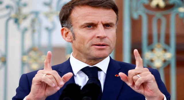 Fransa Cumhurbaşkanı Macron: Gazze'de savaş sona ermeli