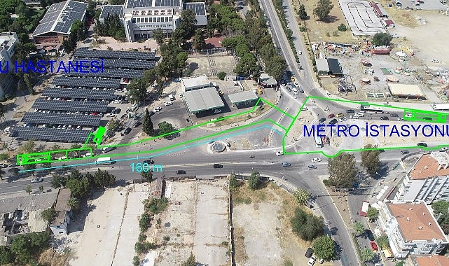 Metro'dan hastaneye ulaşım kolaylaşacak