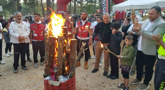 Motosiklet tutkunları Motosiklet ve Kamp Festivalinde buluştu