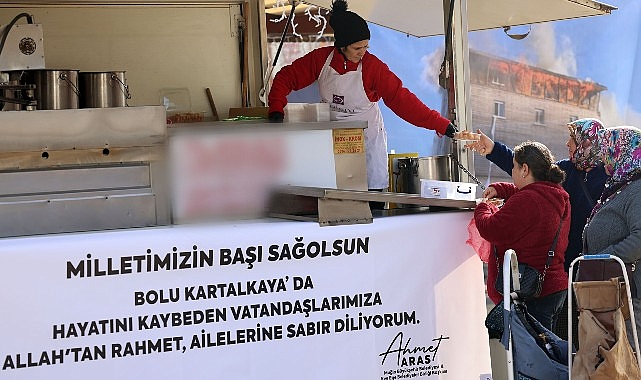 Bolu Yangını İçin Muğla'da Lokma Hayrı Yapıldı