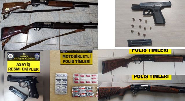 Osmaniye Polisinden Asayiş Operasyonu: 12 Tutuklama